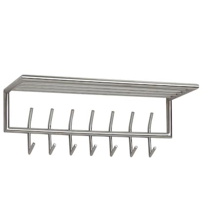 Artikelbild 11 für WOHNLING Wandgarderobe WL6.448 silber Metall 7 Haken 74,5 x 38,0 cm, Artikelnummer 908883