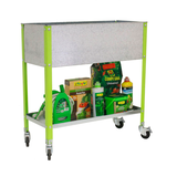 Artikelbild 1 für Simonrack Hochbeet SIMONGARDEN URBAN Metall grün, silber rechteckig 120,0 x 92,5 cm, Artikelnummer 360119