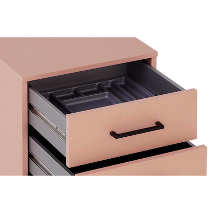 Artikelbild 7 für MÖBELPARTNER Ruby Rollcontainer apricot 3 Auszüge 40,1 x 50,0 x 57,0 cm, Artikelnummer 323739