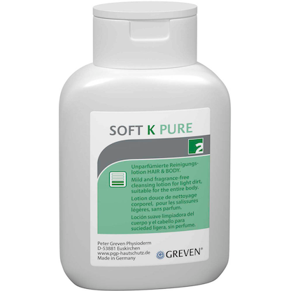 Artikelbild für GREVEN® SOFT K PURE Waschlotion 250 ml, Artikelnummer 411896