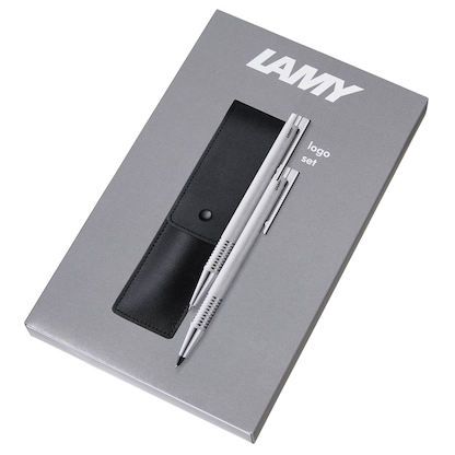 Artikelbild 3 für LAMY Schreibset logo brushed schwarz, Artikelnummer 509541