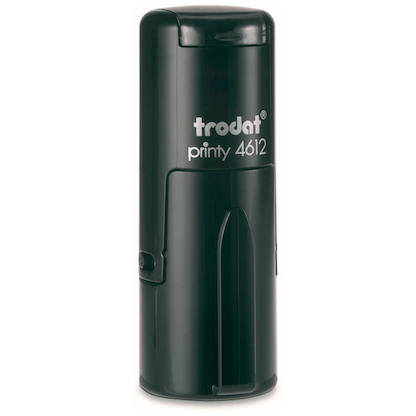 Artikelbild 3 für trodat Textstempel, individualisierbar Printy 4612 selbstfärbend schwarz mit Logo, 1 St., Artikelnummer 415435