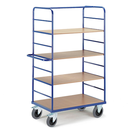 Artikelbild 12 für Rollcart Etagenwagen 08-7608 blau 140,0 x 80,0 x 188,0 cm, Artikelnummer 105914