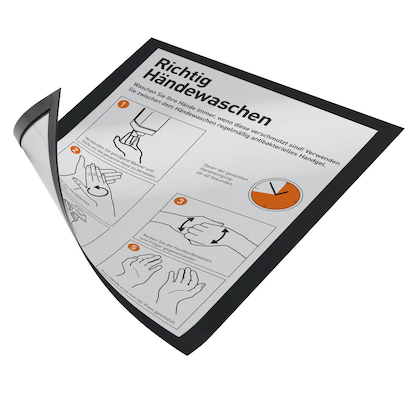 Artikelbild 2 für DURABLE Magnetrahmen selbstklebend DURAFRAME® schwarz A4, 2 St., Artikelnummer 510552
