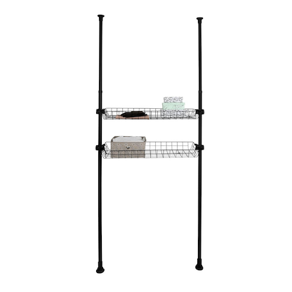 Artikelbild 12 für 2 WENKO Herkules Ablagen für Garderobensystem schwarz 94,0 x 38,0 x 8,0 cm, Artikelnummer 817342