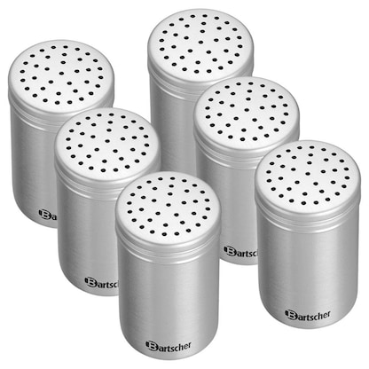 Artikelbild 20 für 6 Bartscher Salz- und Pfefferstreuer 300 silber, Artikelnummer 986947