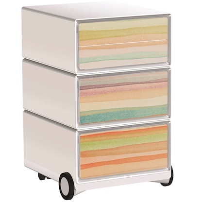 Artikelbild für PAPERFLOW easyBox Colour Rollcontainer weiß, bunt 4 Auszüge 39,0 x 43,6 x 64,2 cm, Artikelnummer 215578