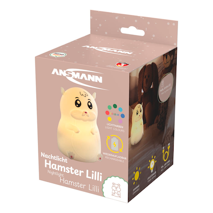 Artikelbild 15 für ANSMANN Hamster Lilli LED Nachtlicht weiß 9,23 cm, 0,2 W, Artikelnummer 629489