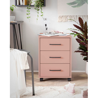 Artikelbild 3 für MÖBELPARTNER Ruby Rollcontainer apricot 3 Auszüge 40,1 x 50,0 x 57,0 cm, Artikelnummer 323739