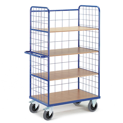 Artikelbild 14 für Rollcart Etagenwagen 08-7618 blau 120,0 x 80,0 x 188,0 cm, Artikelnummer 105938
