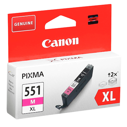 Artikelbild 2 für Canon CLI-551 XL M magenta Druckerpatrone, Artikelnummer 159434