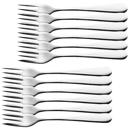 Artikelbild für HEPP Kuchengabeln Carlton silber, 12 St., Artikelnummer 993622