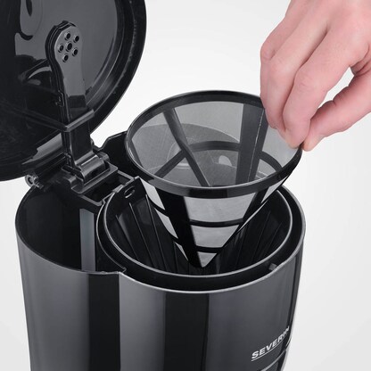 Artikelbild 5 für SEVERIN KA 4320 Kaffeemaschine schwarz, 10 Tassen, Artikelnummer 241089