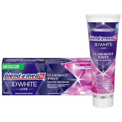 Artikelbild 5 für blend-a-med 3D WHITE LUXE GLAMOROUS WHITE Zahnpasta 75 ml, Artikelnummer 273393