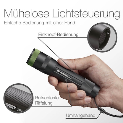 Artikelbild 5 für GP CR42 LED Taschenlampe schwarz, Artikelnummer 337164