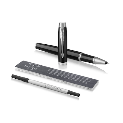 Artikelbild 3 für PARKER IM Tintenroller schwarz/silber 0,5 mm, Schreibfarbe: schwarz, 1 St., Artikelnummer 592513