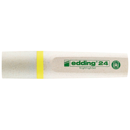 Artikelbild 2 für edding 24 EcoLine Textmarker gelb, 1 St., Artikelnummer 493054