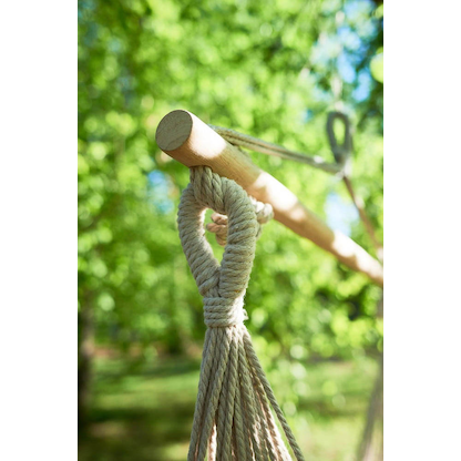 Artikelbild 6 für Garden Pleasure Hängesessel TOBAGO weiß, blau, 1 St., Artikelnummer 542938