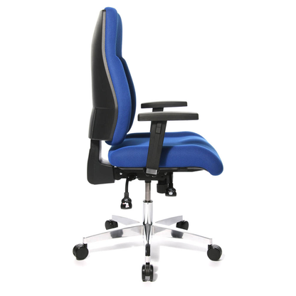 Artikelbild 11 für Topstar Bürostuhl Point 91, PI99GBC6 Stoff blau, Gestell alu, Artikelnummer 324772