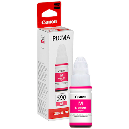 Artikelbild 8 für Canon GI-590 BK/C/M/Y schwarz, cyan, magenta, gelb Tintenflaschen, 4er-Set, Artikelnummer 336877