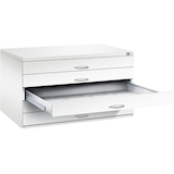 Artikelbild 1 für CP 7200 Planschrank verkehrsweiß 5 Schubladen 135,0 x 96,0 x 76,0 cm, Artikelnummer 683577