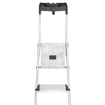 Artikelbild 4 für Hailo Stehleiter einseitig L80 ComfortLine silber 4 Stufen, H: 161,0 cm, Artikelnummer 825897