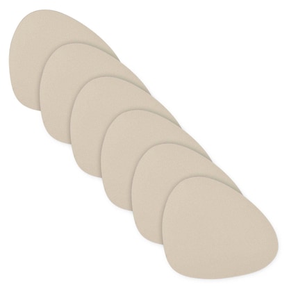 Artikelbild für 6 Zeller Untersetzer creme 12,0 x 10,0 cm, Artikelnummer 136646