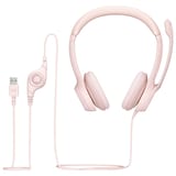 Artikelbild 1 für Logitech H390 USB-Headset rosa, Artikelnummer 876462