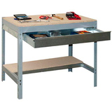 Artikelbild 1 für Simonrack Werkbank SIMONWORK BT0 BOX grau 1 Schublade 121,0 x 76,0 x 84,2 cm, Artikelnummer 358418