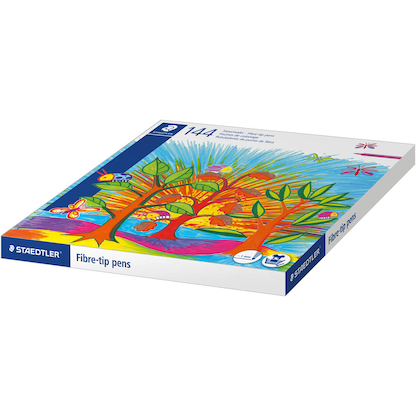 Artikelbild 2 für STAEDTLER 325 Filzstifte farbsortiert, 144 St., Artikelnummer 464349