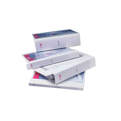 Artikelbild 9 für VELOFLEX VELODUR® Präsentationsringbücher 2-Ringe weiß 2,0 cm DIN A4, 10 St., Artikelnummer 599449