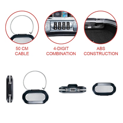 Artikelbild 11 für Master Lock® Tragbarer Tresor 5900EURD dunkelgrau 24,0 x 12,9 x 6,0 cm, Artikelnummer 727497