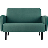 Artikelbild 1 für meet powered by PAPERFLOW 2-Sitzer Sofa LISBOA grün schwarz Stoff, 1 St., Artikelnummer 850901