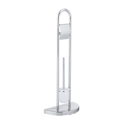 Artikelbild 5 für WENKO WC-Garnitur Raumwunder silber Metall, Artikelnummer 816613