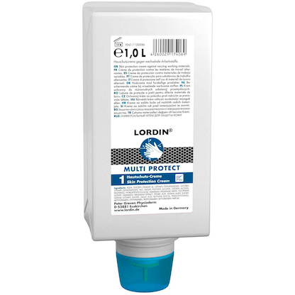 Artikelbild für LORDIN® MULTI PROTECT Hautschutzcreme 1,0 l, Artikelnummer 411757