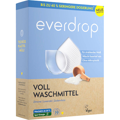 Artikelbild für everdrop Waschmittel Pulver, 760,0 g, Artikelnummer 438063