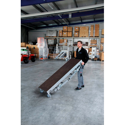 Artikelbild 7 für MUNK Arbeitsplattform 30414 höhenverstellbar silber 2x 2 Stufen, H: 73,0 cm, Artikelnummer 593758