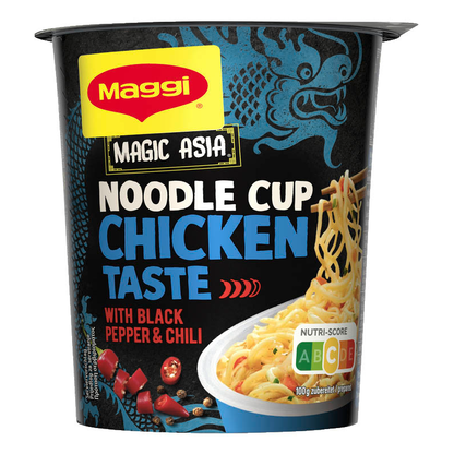 Artikelbild 3 für Maggi® Noodle Cup Chicken Taste Fertiggericht 8x 63,0 g, Artikelnummer 612848