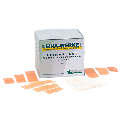 Artikelbild 4 für LEINA-WERKE Pflaster REF 70005 beige 8,0 cm x 5,0 m, 1 St., Artikelnummer 563799