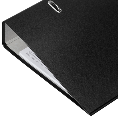 Artikelbild 4 für bene No.1 Power Ordner schwarz Kunststoff 8,0 cm DIN A4, Artikelnummer 426239