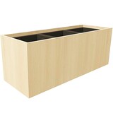 Artikelbild 1 für fm Pflanzkübel Plant Holz königsahorn rechteckig 106,2 x 40,0 cm, Artikelnummer 269037