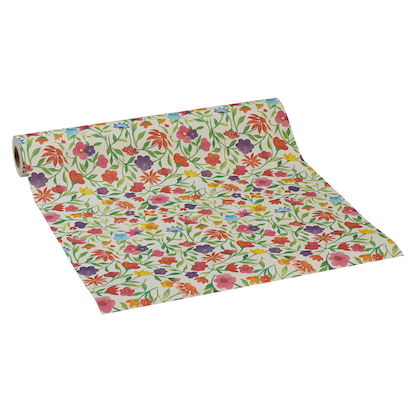 Artikelbild 3 für JUNG SCHÖNER VERPACKEN Geschenkpapier aus Graspapier Blumen mehrfarbig, 20,0 m, Artikelnummer 386054
