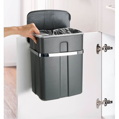 Artikelbild 8 für WENKO Mülleimer 12,0 l grau, Artikelnummer 664823