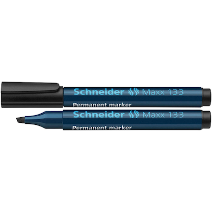 Artikelbild 2 für AKTION: Schneider Maxx 133 Permanentmarker schwarz 1,0 - 4,0 mm, 10 St. + GRATIS HARIBO Goldbären 175,0 g, Artikelnummer 730327