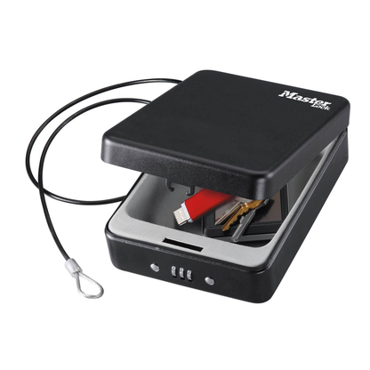 Artikelbild 15 für Master Lock® Tragbarer Tresor P005CEURBLKHRO schwarz 15,0 x 20,3 x 6,6 cm, Artikelnummer 727822