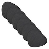 Artikelbild 1 für 6 Zeller Untersetzer schwarz 12,0 x 10,0 cm, Artikelnummer 136659