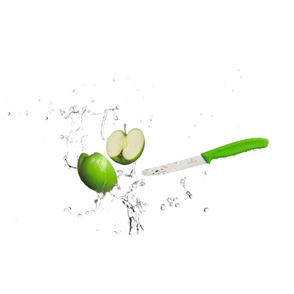 Artikelbild 3 für VICTORINOX Frühstücksmesser Swiss Classic silber, gelb glatt, 1 St., Artikelnummer 322523