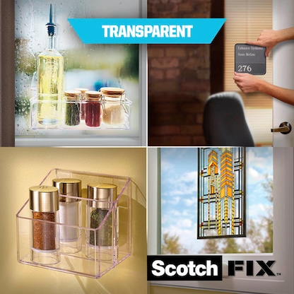 Artikelbild 2 für Scotch FIX™ TRANSPARENT doppelseitiges Klebeband 19,0 x 5,0 m, 1 Rolle, Artikelnummer 570859