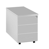 Artikelbild 1 für Kerkmann Rollcontainer lichtgrau 3 Auszüge 42,0 x 80,0 x 54,0 cm, Artikelnummer 401024