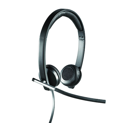 Artikelbild für Logitech H650e Stereo USB-Headset schwarz, Artikelnummer 724120